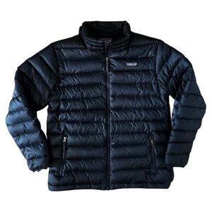 Patagonia Boy’s Down Navy Blue 14 Kids XL Jacket